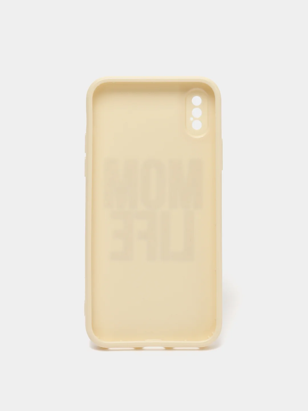 Бежевый чехол для iPhone 13, 12, 11, X/XS