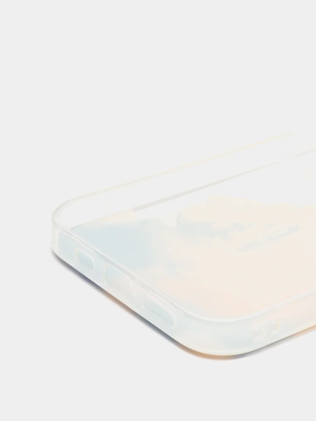 Белый чехол для iPhone 13, 12, 11, X/XS