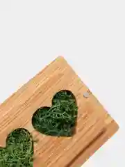 Шкатулка для колец, с двумя сердцами и стеклом