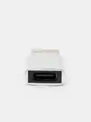 Серебряный адаптер переходник usb type-c USB 3.0 OTG