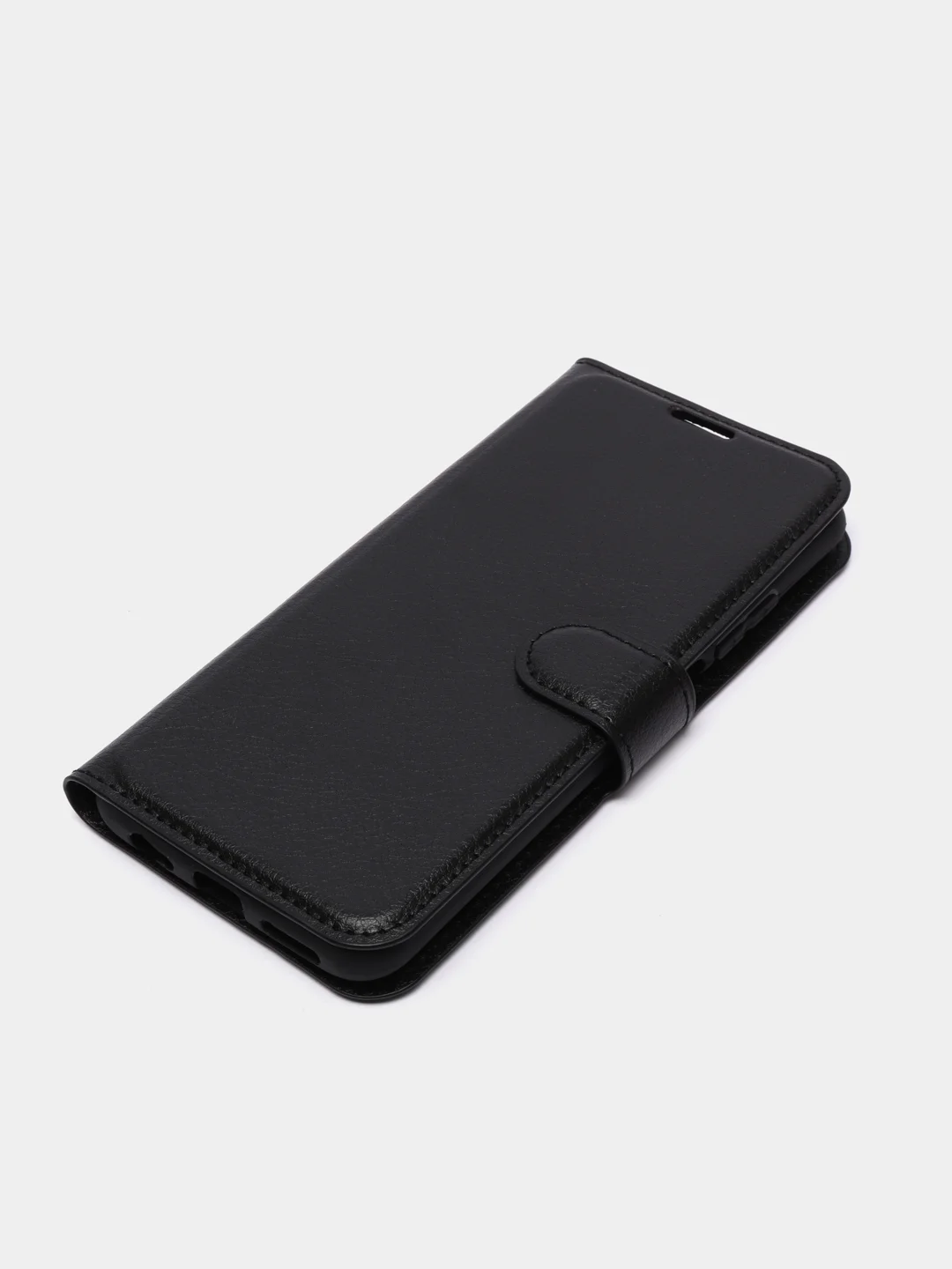 Черный чехол-книжка для Xiaomi Redmi Note 10 / Note 10S, с магнитной застежкой