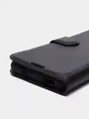 Черный чехол-книжка для Xiaomi Redmi Note 10 / Note 10S, с магнитной застежкой