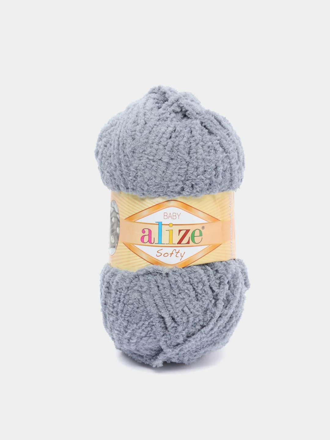 Морской плюшевая пряжа Alize Softy