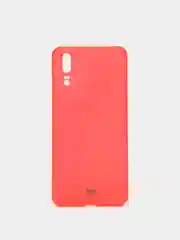 Красный чехол накладка для Huawei P20