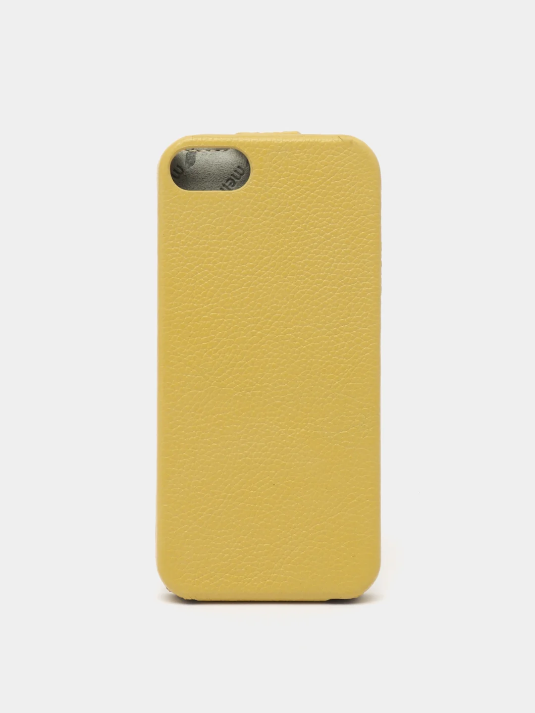 Горчичный чехол книжка Melkco Jacka Type для Apple iPhone 5/iPhone 5S/iPhone SE