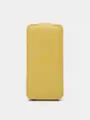Горчичный чехол книжка Melkco Jacka Type для Apple iPhone 5/iPhone 5S/iPhone SE
