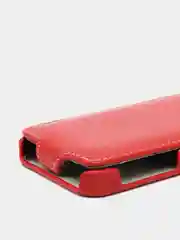 Красный чехол книжка Melkco Jacka Type для Apple iPhone 5/iPhone 5S/iPhone SE
