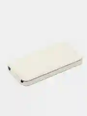 Белый чехол книжка Melkco Jacka Type для Apple iPhone 5/iPhone 5S/iPhone SE