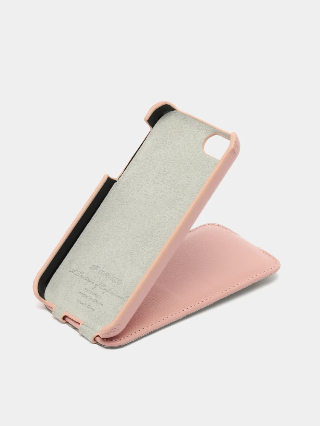 Розовый чехол книжка Melkco Jacka Type для Apple iPhone 5/iPhone 5S/iPhone SE
