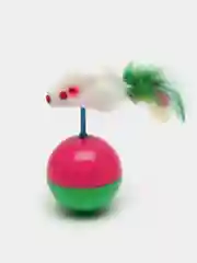Игрушка для кошек, мышка-неваляшка, дразнилка для котов