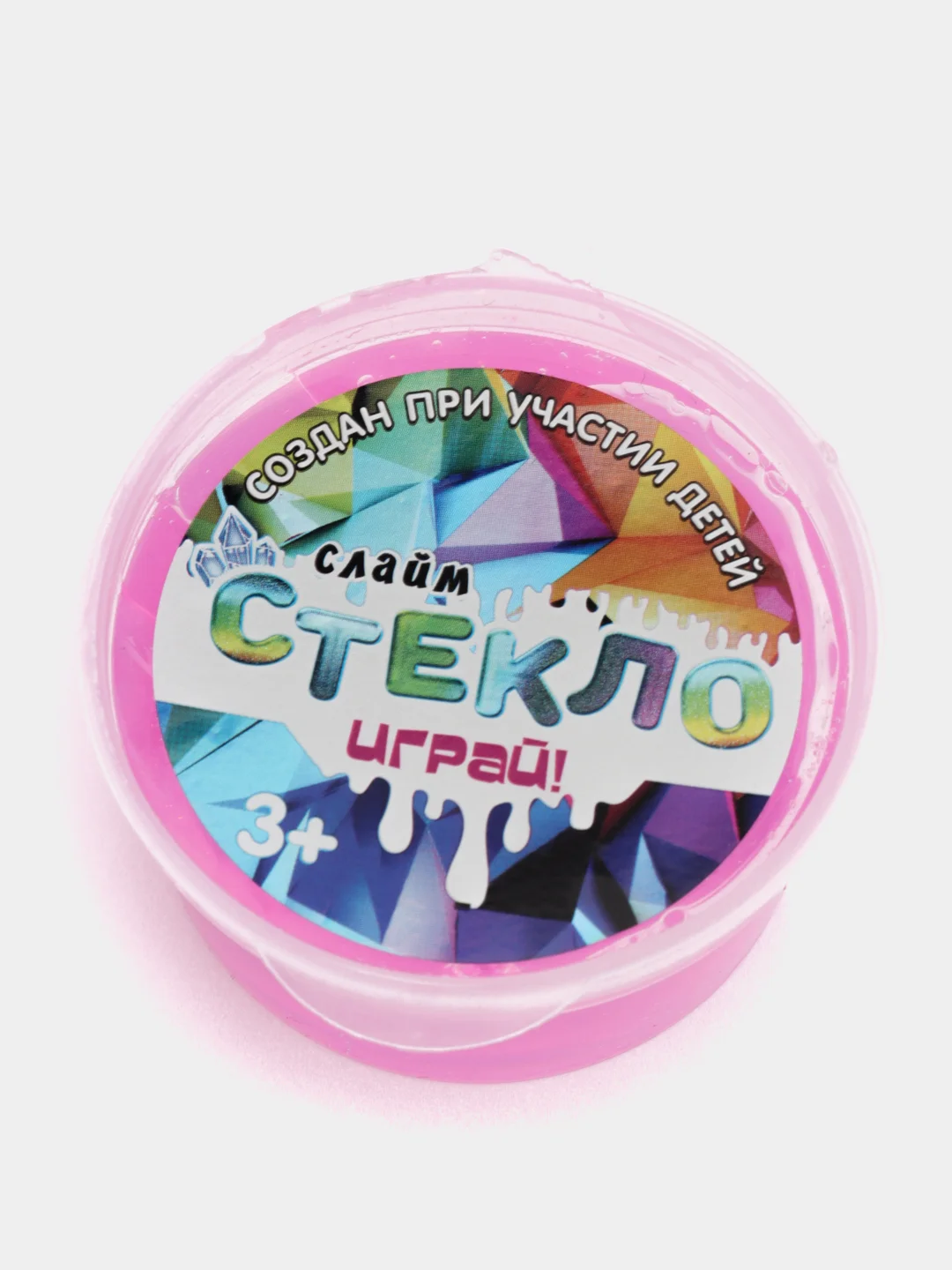 Лазурный слайм-мини "Стекло"