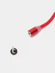 Красный кабель USB для зарядки 2-х метровый мощность 2А+магнитный коннектор