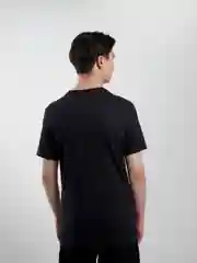 Черный футболка KIN базовая