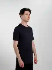Черный футболка KIN базовая