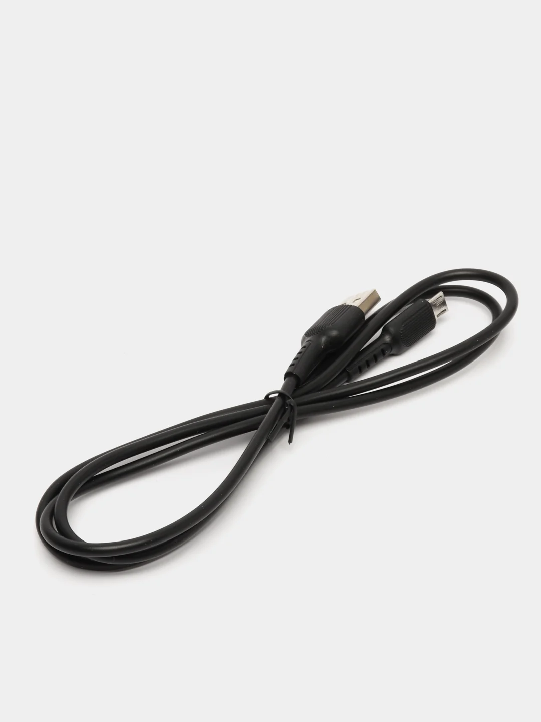 Черный кабель зарядный Micro USB, Lightning, Type C, Android, Андроид, Айфон 1 м