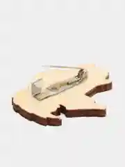 Значок деревянный по аниме