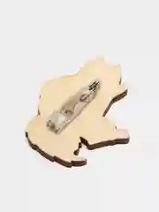 Значок деревянный по аниме