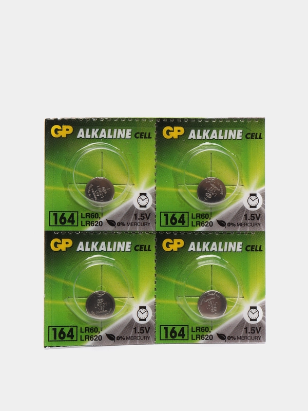 Батарейки GP AG1 (164, LR621, 364, SR621SW, SR60) для часов