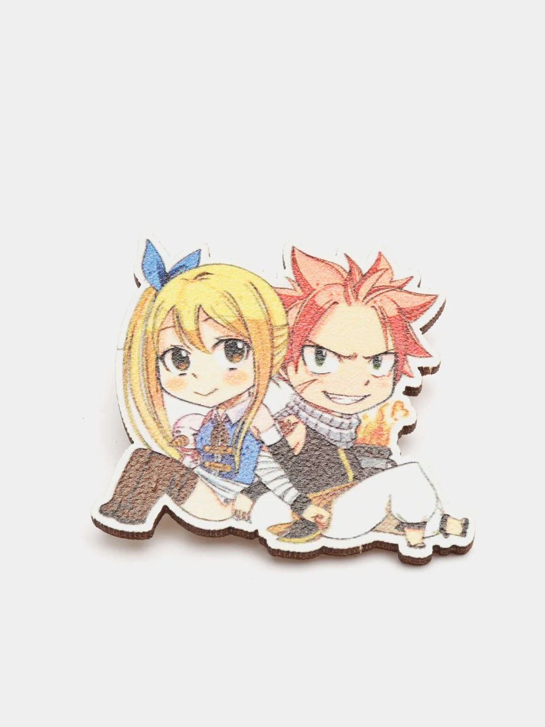 Значок деревянный по аниме "Хвост Феи" (Fairy Tail)