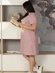 Пудровый туника Home Style, 3 расцветки, 2030Т