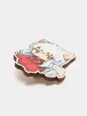 Значок деревянный по аниме "Инуяша / InuYasha"