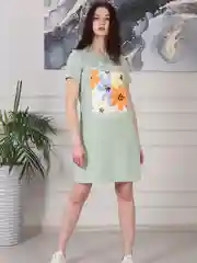 Мятный туника Home Style, 3 расцветки, 2030Т