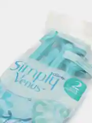 Голубой женские станки для бритья одноразовые/Venus Одноразовые бритвы Simply  2, 4 штуки