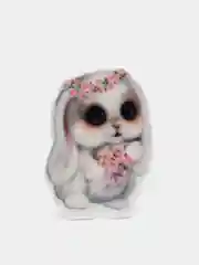 Молочный кабошоны "Милые питомцы", 2 штуки