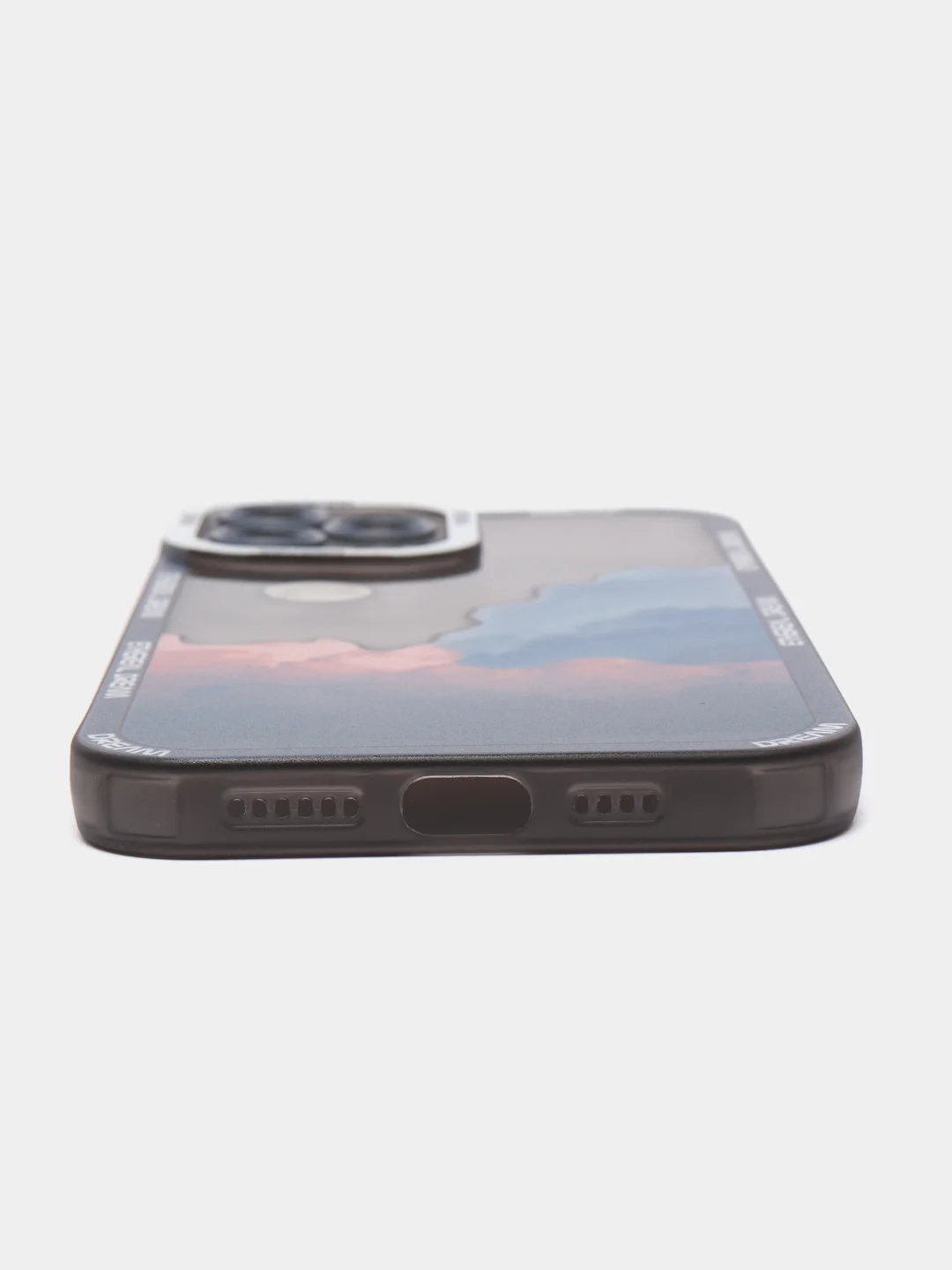 Темно-синий чехол на iPhone 11, 12, 13, XR, Pro Max, защита камеры