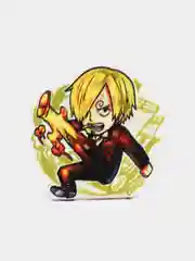Значок деревянный по аниме "Ван-Пис / One Piece"