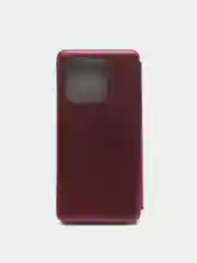 Багровый чехол-книжка Xiaomi Redmi 10C / 10C NFC / Poco C40 / 10A / 9C ( 10С / Поко С40 / 10А / 9С)