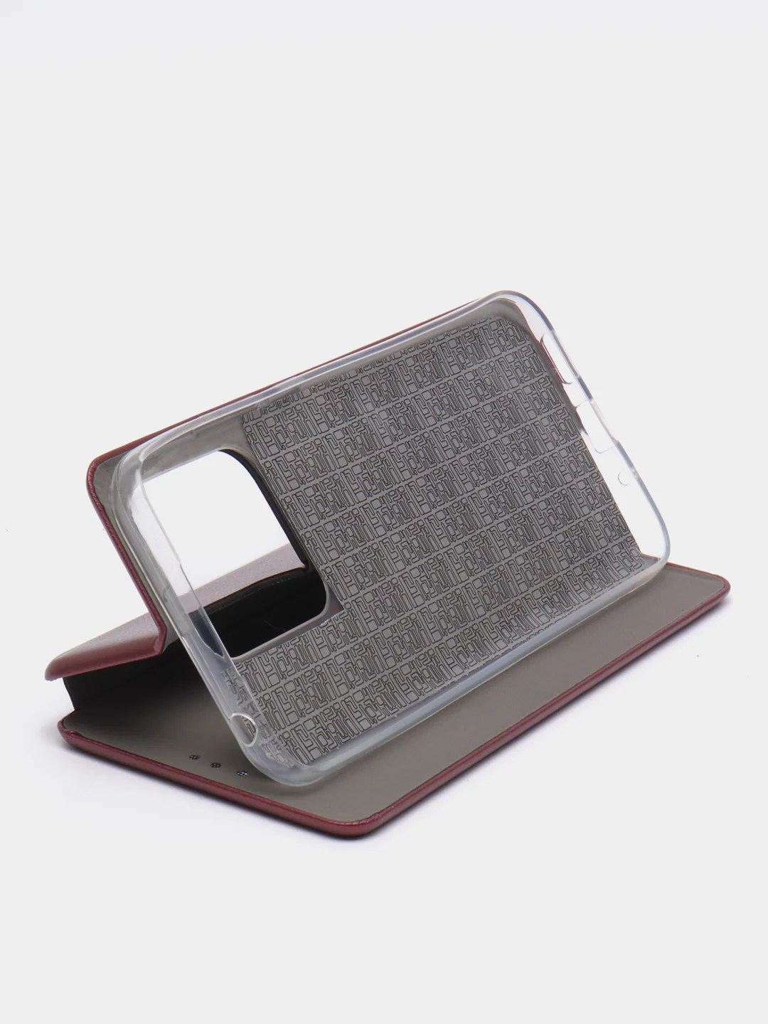 Багровый чехол-книжка Xiaomi Redmi 10C / 10C NFC / Poco C40 / 10A / 9C ( 10С / Поко С40 / 10А / 9С)