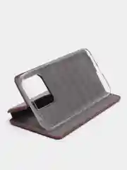 Багровый чехол-книжка Xiaomi Redmi 10C / 10C NFC / Poco C40 / 10A / 9C ( 10С / Поко С40 / 10А / 9С)