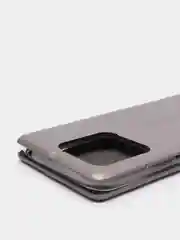 Серебряный чехол-книжка Xiaomi Redmi 10C / 10C NFC / Poco C40 / 10A / 9C ( 10С / Поко С40 / 10А / 9С)