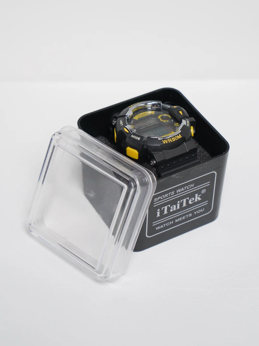 Электронные, мужские, наручные, водонепроницаемые часы iTaiTek IT-876