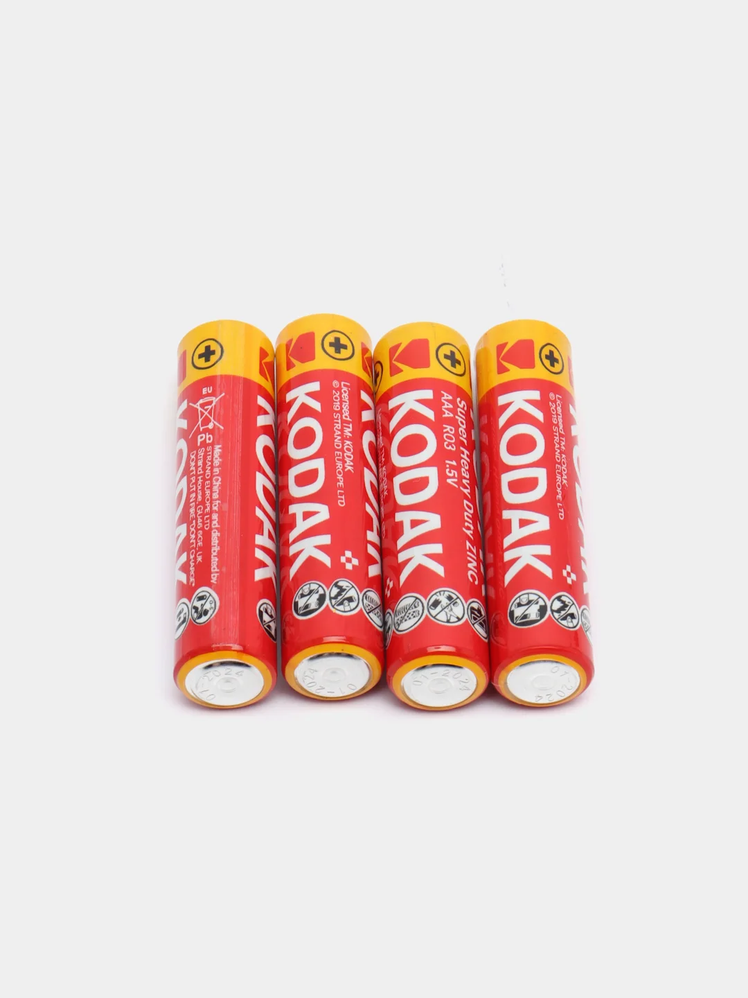 Батарейки АА, ААА Kodak, пальчиковые R6, мизинчиковые R03