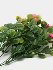 Цветы искусственные с мелкими цветочками, 5 веточек, высота 38 см