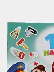 Книги с наклейками, 111 наклеек, 6 видов