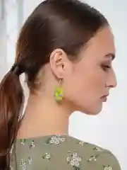 Серьги "Цыпленок с ножом"