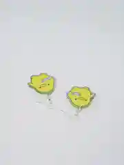 Серьги "Цыпленок с ножом"