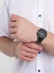 Черный часы Omax FSM007 /CSM001
