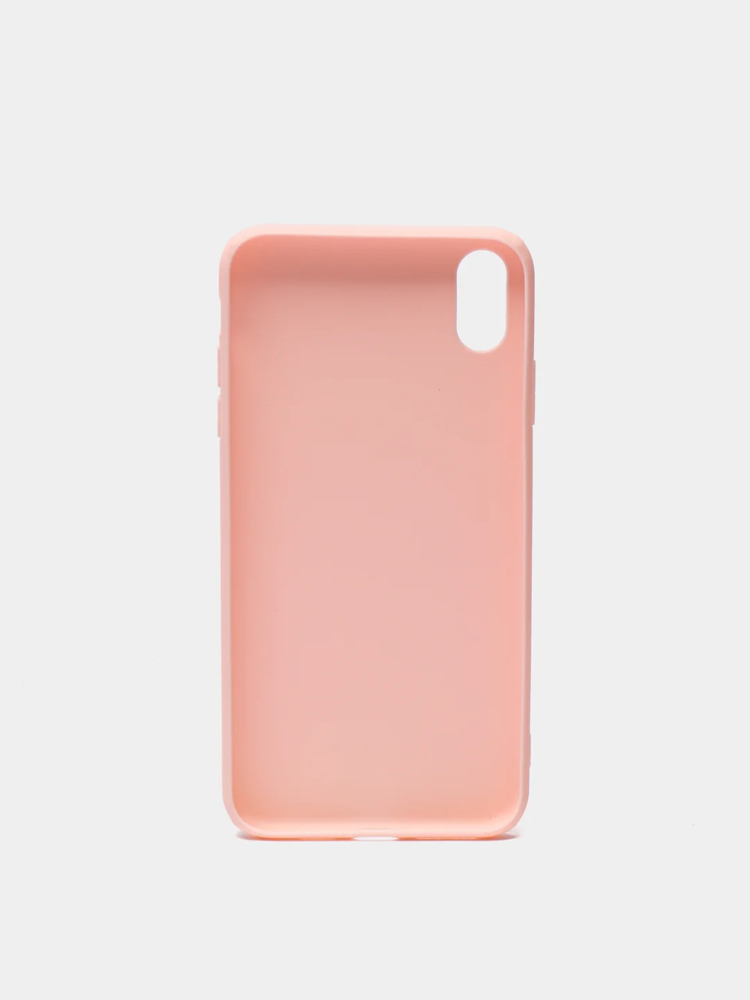 Розовый чехол силиконовый для iPhone Xr / X-XS / XSMax