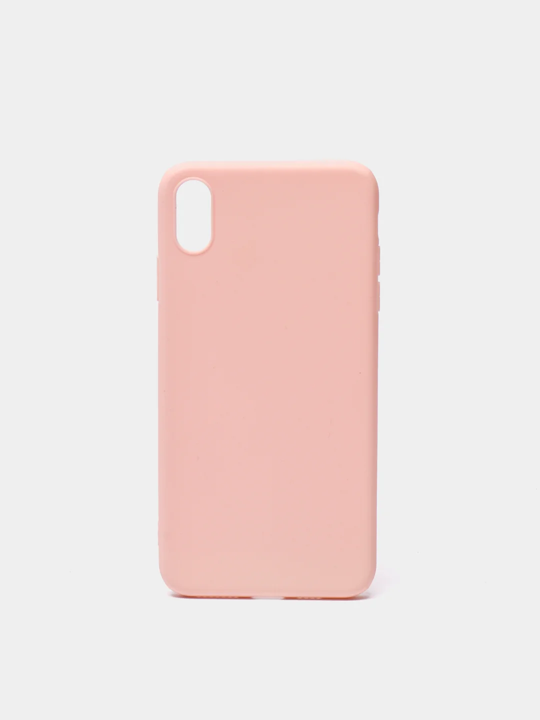 Розовый чехол силиконовый для iPhone Xr / X-XS / XSMax