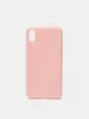 Розовый чехол силиконовый для iPhone Xr / X-XS / XSMax