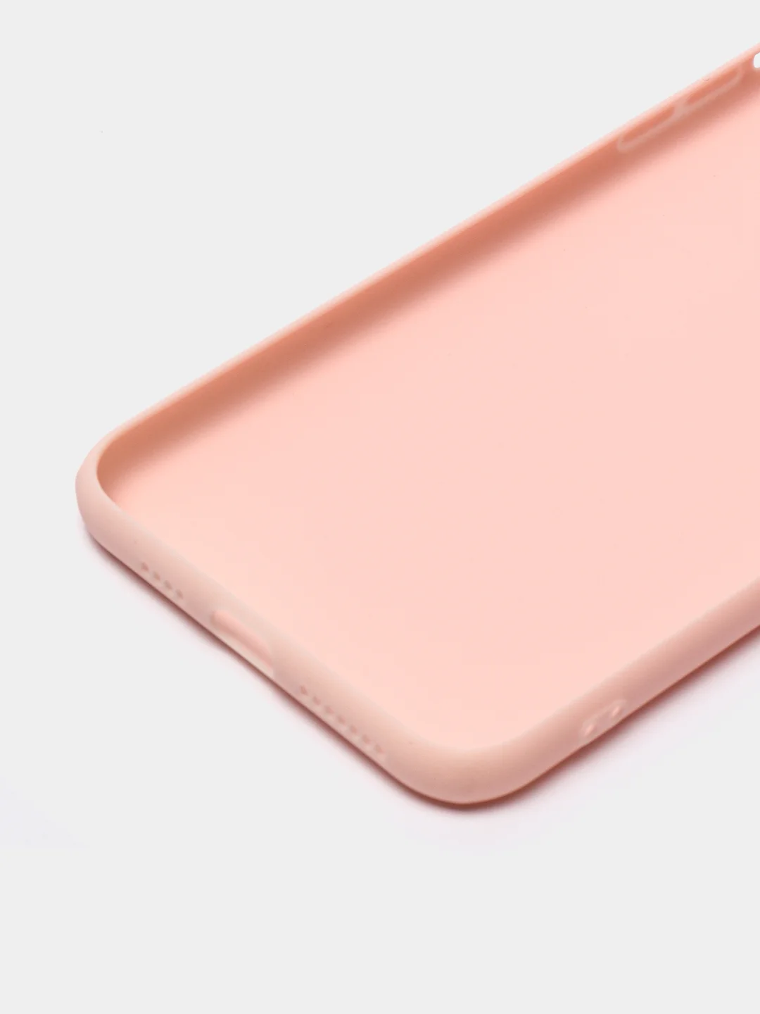 Розовый чехол силиконовый для iPhone Xr / X-XS / XSMax