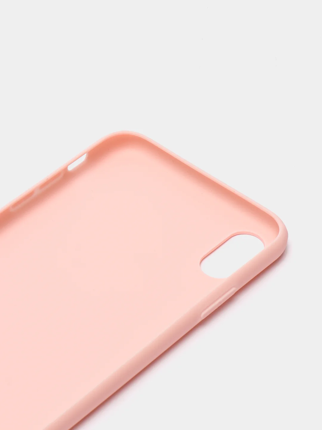 Розовый чехол силиконовый для iPhone Xr / X-XS / XSMax