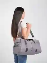 Серый сумка спортивная дорожная