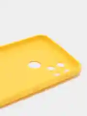 Желтый чехол для Realme C21Y, C25Y силиконовый