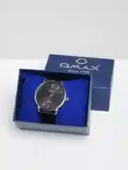 Черный часы мужские Omax