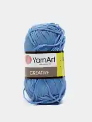 Лазурный пряжа YarnArt Creative, 50 г, 85 м, 100% хлопок
